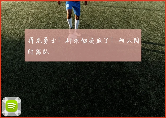 再见勇士！科尔彻底麻了！两人同时离队